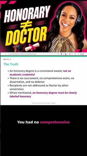 The truth about honorary degrees #shorts #education #facts