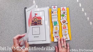 14K views · 22 reactions | Fire Drills are a part of every child's education, and they have to learn and know the steps of what to do incase there is a fire at school. This editable adapted book helps them remember and learn. >> bit.ly/MDCeditfiredrillab | Mrs. D's Corner | Facebook