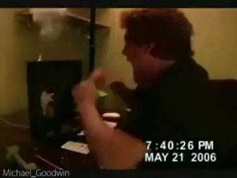 Punch hole through computer