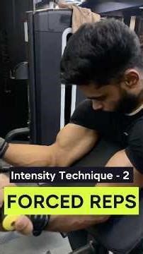 Intensity Technique 2 - Forced Reps #explore #musclebuliding #bodybuilding #motivation