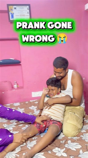 Prank Gone Wrong 😭...#natarajnila #entertainers #youtubers #influencers