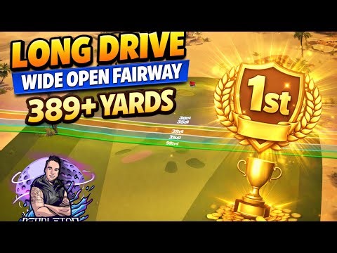 Golf Impact Long Drive Walkthrough | Wide Open Fairway (389+ Yards)