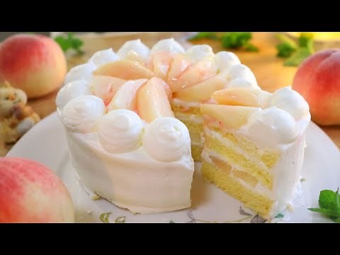 桃のショートケーキの作り方・レシピ Short cake of Peach Recipe｜Coris cooking