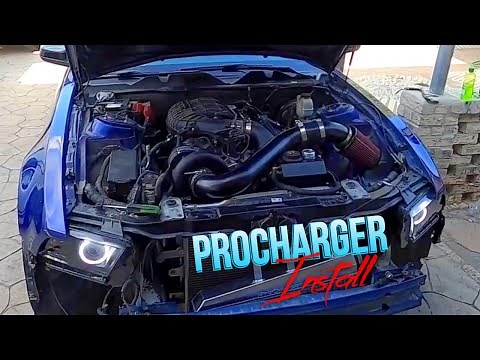 Finally BOOSTED!! Procharger Install on my Mustang!