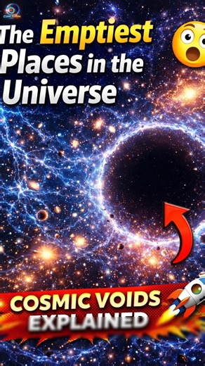 The Emptiest Places in the Universe 😳 | Fact Voids Explained #space #universe #science#nasa#space