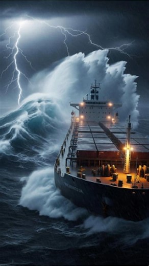 Ever wondered how massive cargo ships survive deadly ocean storms? 🌊 Their secret lies in smart engineering — from low center of gravity to wave-cutting hull designs and advanced weather radar systems that help them dodge danger before it strikes! Watch till the end to see how these ocean giants dance through the storm instead of sinking! ⚓ #facts #Didyouknow #shorts #Cargoships #fam1jaga Fam1Jaga | Fam1Jaga