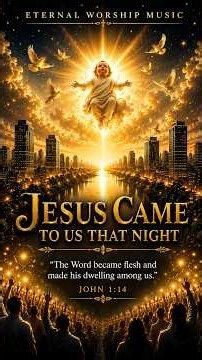 🎵Jesus came to us that night | Contemporary Christian Worship | Eternal Worship Music