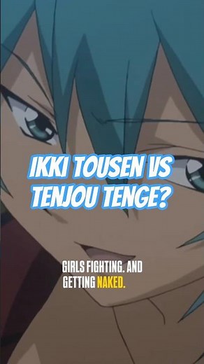 Ikki Tousen vs Tenjou Tenge? #manga #anime