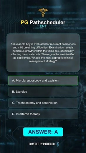 ENT: Laryngeal Papillomas #Shorts