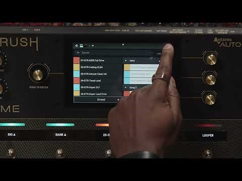 HeadRush PRIME – Creating and Using Setlists