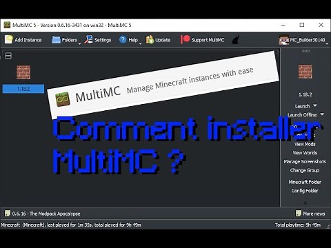 [TUTO] Comment installer MultiMC !