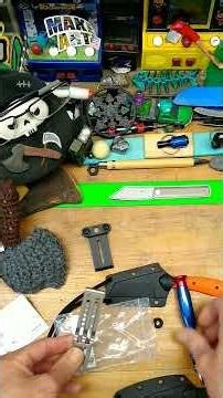 Pocket clip options for fixed blade edc knife.#shorts #youtubeshorts #shortvideo