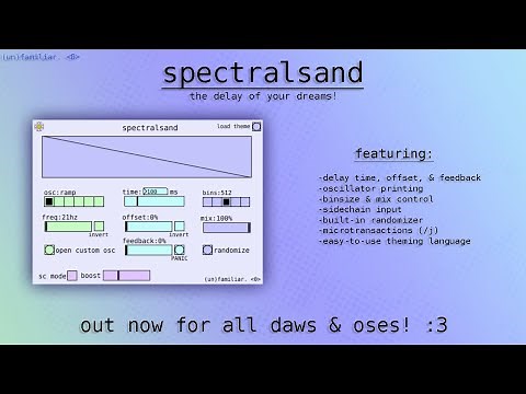 spectralsand (plugin demo)