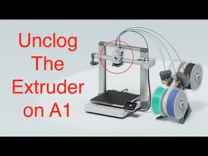 No BS Guide to Unclog Extruder on Bambu Lab A1 In 4 Min in 2025!