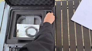 Starlink Mini Case - Waterproof Travel Case for Starlink Mini Dish Kit with 2 TSA Locks, Precision Cut Foam fits Kickstand, Pipe Adapter, Power Supply, Cables, Ethernet Cables & More Accessories