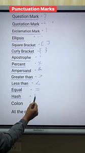 👉 Punctuation Marks 📖🤔 !! #quiz #PunctuationMarks #questionmark #quotation #Ampersand #mathsquiz #mathematics #knowledge #study #education #mathskills #reelsviralfb #facebookreelsvideo #fbreelsviral #facebookreelsviral #fbreelsvideo #facebookreels #reelsviral #reelsfb #reelschallenge #reelsvideo | Krishna Thakur