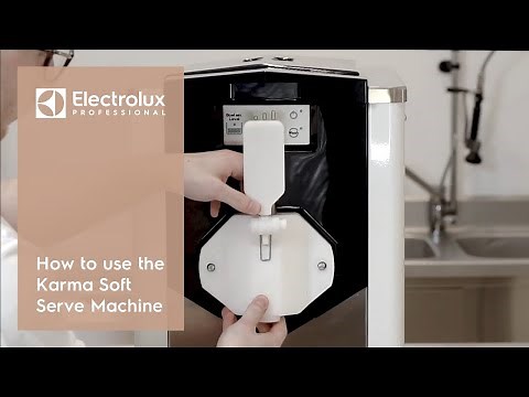 How to use the Karma Soft Serve Machine | Electrolux Professional