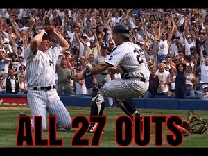 David Cone Perfect Game: 7/18/1999 (All 27 Outs)