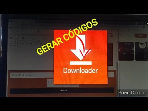Como gerar código para aplicativo Downloader