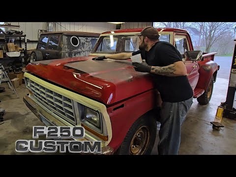 Clear coating my 1979 f250!