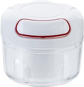 Amazon.com: Manual Food Chopper - Hand Held Pull Chopper/Mincer/Mixer/Blender to Chop Fruits, Vegetables, Herbs, Nuts, Onion, Salad etc. - Durable Food Processor – Food Safe Material: Home & Kitchen