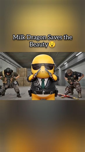 Milk Dragon saves the beauty 😧 #shorts #anime #FunimationCF