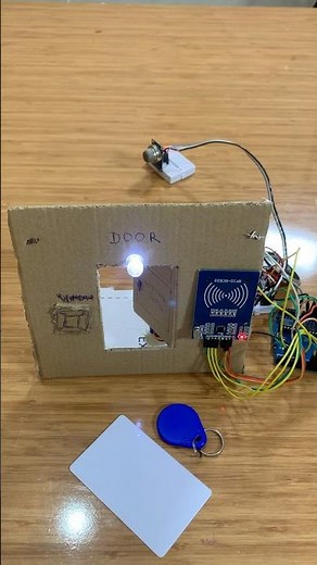 Door Lock control with Arduino using RFID