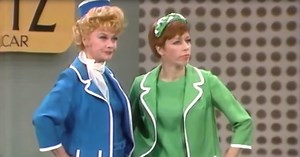 Lucille Ball and Carol Burnett Play Rival Rental Car Agents In Hilarious Classic Sketch