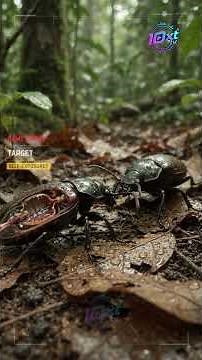This Beetle Fires a 100°C Chemical Weapon 🤯