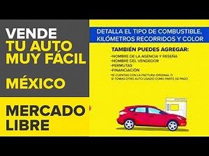 ¡Vende tu auto muy fácil! | México | Mercado Libre