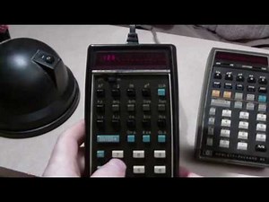 Hewlett Packard calculator collection.
