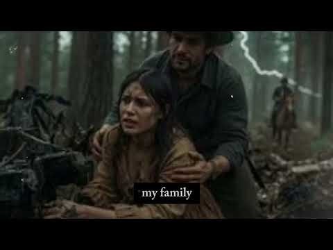 My Family's Dead, Modoc Girl Wept By Burned Wagon—Cowboy Lifted Her Through Rain & Said “I’m Here”