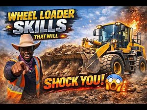 Wheel-Loader Skills That Will Shock You! 😱🔥
