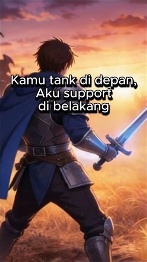 Party Boleh Ganti, Tapi Tank-nya Tetap Kamu 🎮💙#mmorpg #anime #shorts #gaming