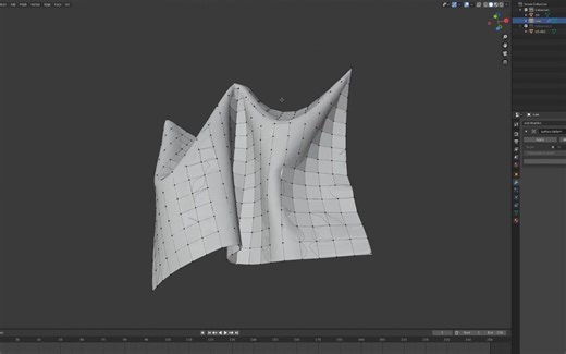 用Blender拓扑Marvelous Designer 高模型