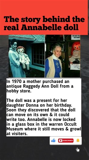 The Real Story Behind Annabelle Doll 😱 | The Haunted Doll Mystery That Shocked America