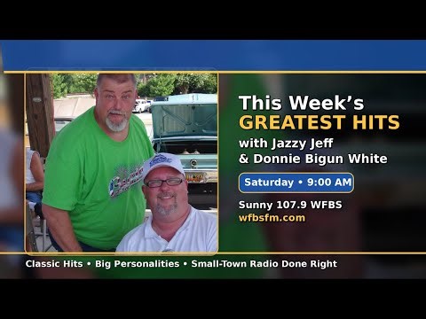 The Greatest Hits Saturday with Jazzy Jeff 9:00 am