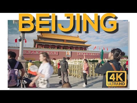 Tiananmen Square & Forbidden City in Autumn | Beijing China in 4K Cinematic