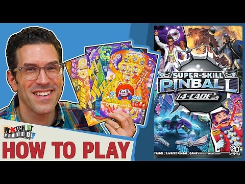 Super-Skill Pinball: 4-Cade - How To Play