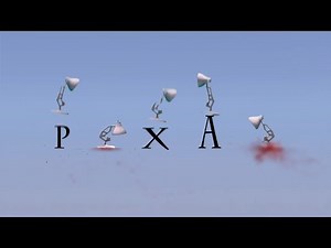 Five Luxo Lamps Spoof Big Hit Pixar Logo