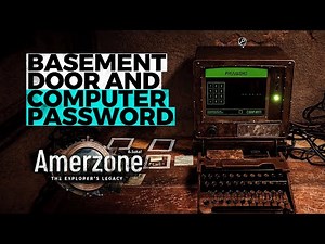 Amerzone: The Explorer's Legacy - Basement Door and Computer Password