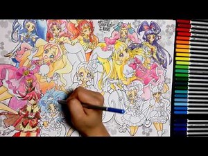 映画 プリキュア ドリームスターズ! ぬりえ Precure Dream Stars キラキラ☆プリキュアアラモード 魔法つかいプリキュア Go!プリ