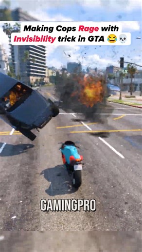 87K views · 1.4K reactions | Making Cops Rage with Invisibility  #gtaviral #gtaonline #gta5online #gtacars #gta5 | GamingPro | Facebook