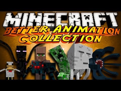Minecraft Mod Showcase : BETTER ANIMATION COLLECTION!