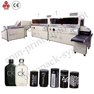 Multicolor Bottle Automatic Screen Printer with UV System