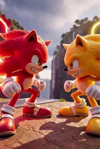 Blue Sonic vs Red & Yellow ⚡