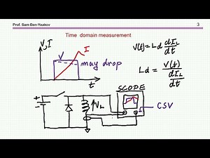 One-pulse nonlinear-inductor measurement
