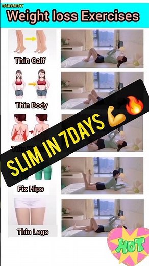 Full Body Slimming Workout 🔥 Belly • Legs • Calf • Hips #Shorts #ShortFeed