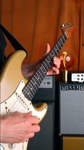 Tin Pan Alley – SRV Style Blues Guitar Solo 🔥 (Shorts)