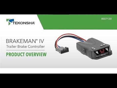 Tekonsha® Brakeman® IV Trailer Brake Controller | 8507120 | Product Overview
